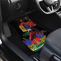 Haiti Negre Marron Car Mats Libete Egalite Fratenite