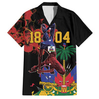 Haiti Negre Marron Family Matching Long Sleeve Bodycon Dress and Hawaiian Shirt Libete Egalite Fratenite