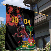 Haiti Negre Marron Garden Flag Libete Egalite Fratenite