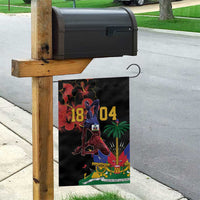 Haiti Negre Marron Garden Flag Libete Egalite Fratenite