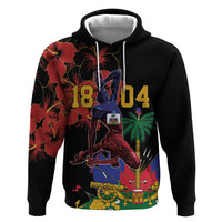 Haiti Negre Marron Hoodie Libete Egalite Fratenite