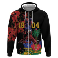 Haiti Negre Marron Hoodie Libete Egalite Fratenite