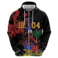 Haiti Negre Marron Hoodie Libete Egalite Fratenite