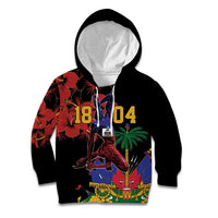 Haiti Negre Marron Kid Hoodie Libete Egalite Fratenite