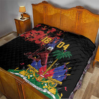 Haiti Negre Marron Quilt Libete Egalite Fratenite