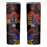 Haiti Negre Marron Skinny Tumbler Libete Egalite Fratenite