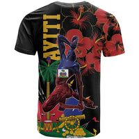 Haiti Negre Marron T Shirt Libete Egalite Fratenite