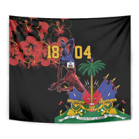 Haiti Negre Marron Tapestry Libete Egalite Fratenite