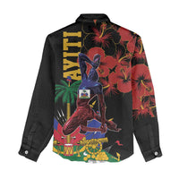 Haiti Negre Marron Women Casual Shirt Libete Egalite Fratenite