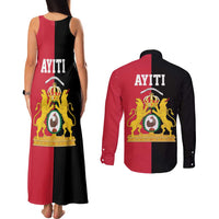First Empire of Haiti 1804 –1806 Couples Matching Tank Maxi Dress and Long Sleeve Button Shirt Liberte ou la Mort!