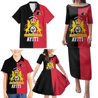 First Empire of Haiti 1804 –1806 Family Matching Puletasi and Hawaiian Shirt Liberte ou la Mort!