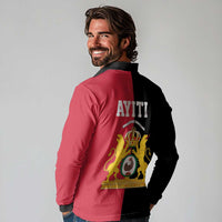 First Empire of Haiti 1804 –1806 Long Sleeve Polo Shirt Liberte ou la Mort!