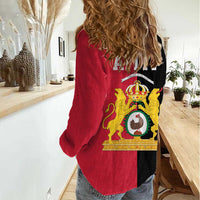 First Empire of Haiti 1804 –1806 Women Casual Shirt Liberte ou la Mort!