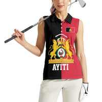 First Empire of Haiti 1804 –1806 Women Sleeveless Polo Shirt Liberte ou la Mort!