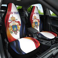 Personalized Second Empire of Haiti 1849-1859 Car Seat Cover Dieu Ma Patrie Et Mon Epee