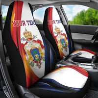 Personalized Second Empire of Haiti 1849-1859 Car Seat Cover Dieu Ma Patrie Et Mon Epee