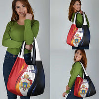 Personalized Second Empire of Haiti 1849-1859 Grocery Bag Dieu Ma Patrie Et Mon Epee