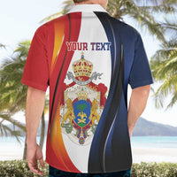Personalized Second Empire of Haiti 1849-1859 Hawaiian Shirt Dieu Ma Patrie Et Mon Epee