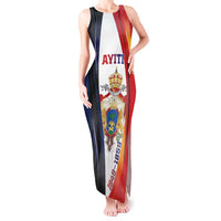 Personalized Second Empire of Haiti 1849-1859 Tank Maxi Dress Dieu Ma Patrie Et Mon Epee