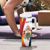 Personalized Second Empire of Haiti 1849-1859 Tumbler With Handle Dieu Ma Patrie Et Mon Epee