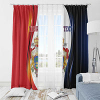 Personalized Second Empire of Haiti 1849-1859 Window Curtain Dieu Ma Patrie Et Mon Epee