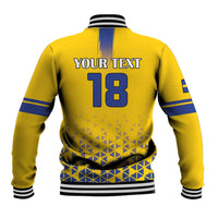 Custom Sweden Football Baseball Jacket Sveriges herrlandslag i fotboll