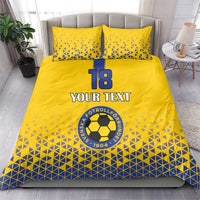 Custom Sweden Football Bedding Set Sveriges herrlandslag i fotboll