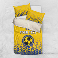 Custom Sweden Football Bedding Set Sveriges herrlandslag i fotboll