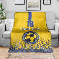 Custom Sweden Football Blanket Sveriges herrlandslag i fotboll