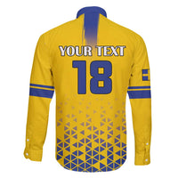 Custom Sweden Football Family Matching Mermaid Dress and Hawaiian Shirt Sveriges herrlandslag i fotboll