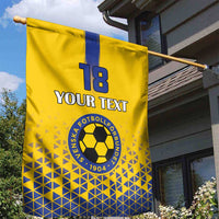Custom Sweden Football Garden Flag Sveriges herrlandslag i fotboll