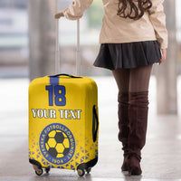 Custom Sweden Football Luggage Cover Sveriges herrlandslag i fotboll
