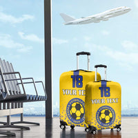 Custom Sweden Football Luggage Cover Sveriges herrlandslag i fotboll