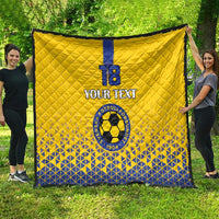 Custom Sweden Football Quilt Sveriges herrlandslag i fotboll
