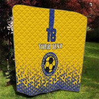Custom Sweden Football Quilt Sveriges herrlandslag i fotboll
