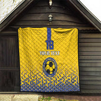 Custom Sweden Football Quilt Sveriges herrlandslag i fotboll