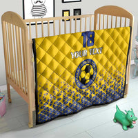 Custom Sweden Football Quilt Sveriges herrlandslag i fotboll