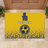 Custom Sweden Football Rubber Doormat Sveriges herrlandslag i fotboll