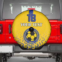 Custom Sweden Football Spare Tire Cover Sveriges herrlandslag i fotboll