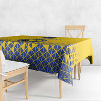 Custom Sweden Football Tablecloth Sveriges herrlandslag i fotboll