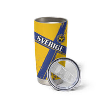 Custom Sweden Football Tumbler Cup Sveriges herrlandslag i fotboll