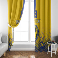 Custom Sweden Football Window Curtain Sveriges herrlandslag i fotboll