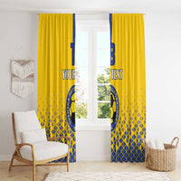 Custom Sweden Football Window Curtain Sveriges herrlandslag i fotboll