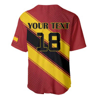 Custom Spain Football Baseball Jersey Come On La Roja Sporty Style