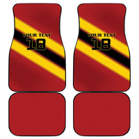 Custom Spain Football Car Mats Come On La Roja Sporty Style