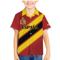 Custom Spain Football Family Matching Mermaid Dress and Hawaiian Shirt Come On La Roja Sporty Style