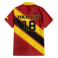 Custom Spain Football Hawaiian Shirt Come On La Roja Sporty Style