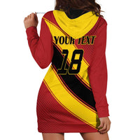 Custom Spain Football Hoodie Dress Come On La Roja Sporty Style