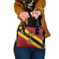 Custom Spain Football Shoulder Handbag Come On La Roja Sporty Style