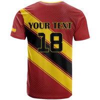 Custom Spain Football T Shirt Come On La Roja Sporty Style